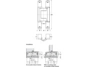 Tectus TE640 3D A8 FR 180D Hinge SC