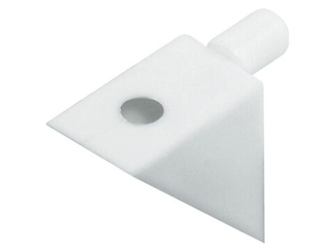 Shelf Support D4.5mm Plug Pl White