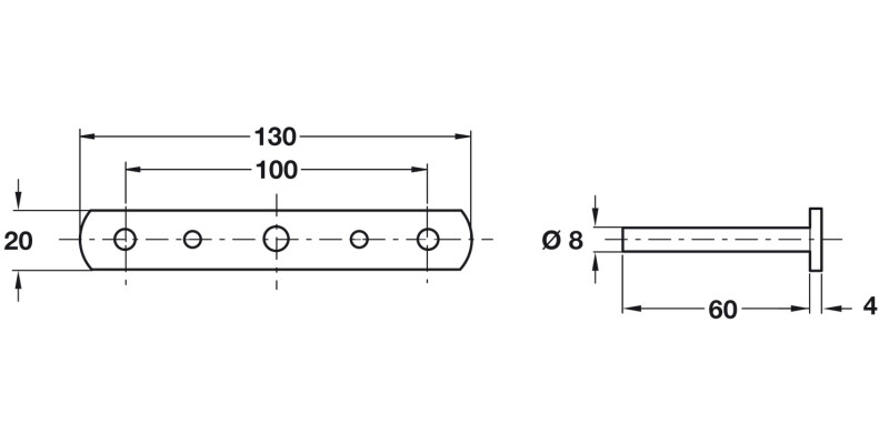 Triade Bracket for Shelf Support ZA St