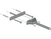 Triade Bracket for Shelf Support ZA St