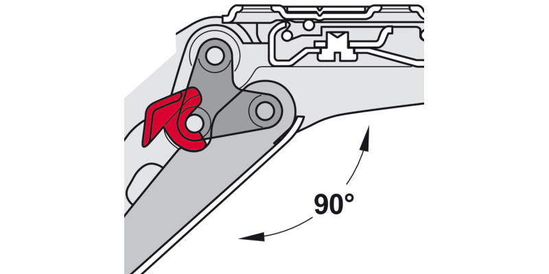 Free Flap 1.7 Open Ang Restraint 107-90D