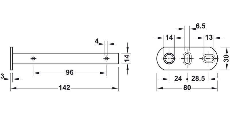 Tenti-7 Shelf Support St ZP