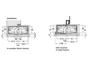 Tectus TE540 3D A8 180D Hinge PBP