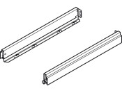 NovaPro Scala Drawer Sides 63/450mm Slv