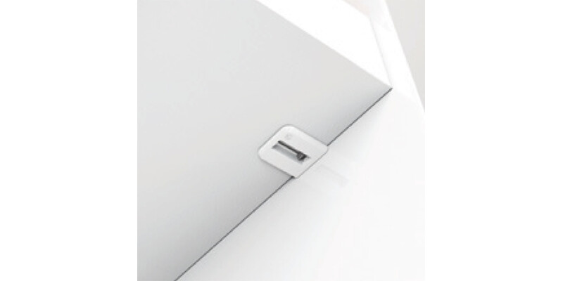 Con Shelf Support D5mm w Spr Plug Pl Gry