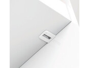 Con Shelf Support D5mm w Spr Plug Pl Gry