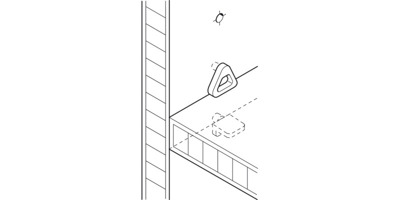 Shelf Retainer D5/16mm Plug Pl Trans