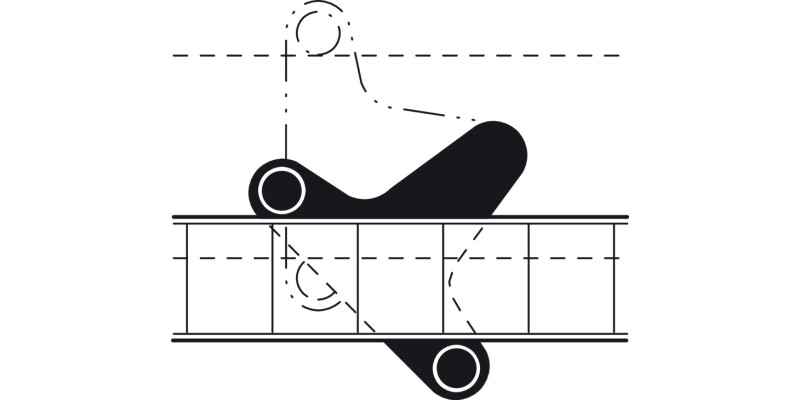 Gls Shelf Clamp D5/16-22mm Plug-In ZA NP