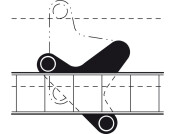 Gls Shelf Clamp D5/16-22mm Plug-In ZA NP