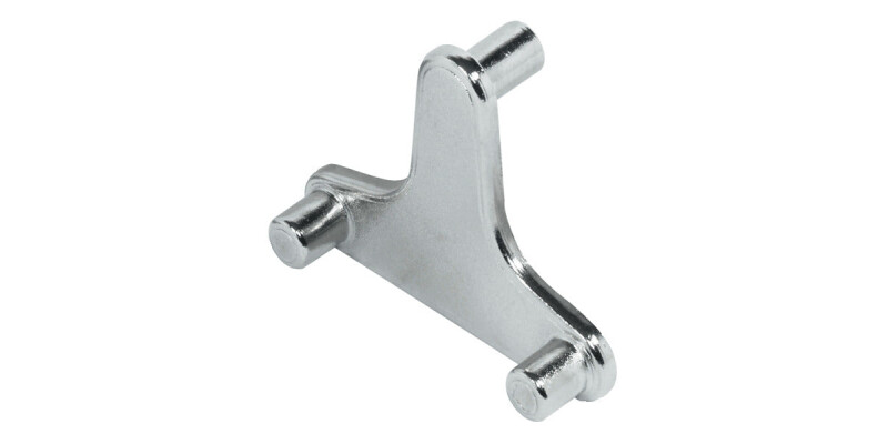 Gls Shelf Clamp D5/16-22mm Plug-In ZA NP