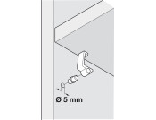 Shelf Retainer D5mm for 282.43.101/905