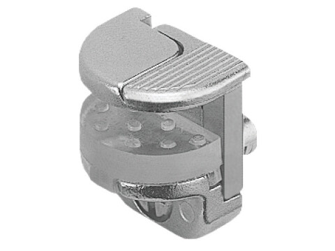 Shelf Support, Plug in, for Glass Shelves, for 6, 8 and 10 mm Thickness, Clampin