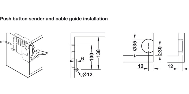 Replacement Push Button Sender