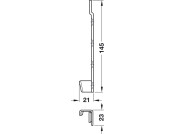 Bed Connecting Brackets 145mm Hospa SZP