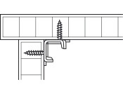 Bed Connecting Brackets 145mm Hospa SZP