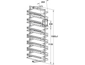 Shoe Rack PO Rotate/Ext for Tall Cab