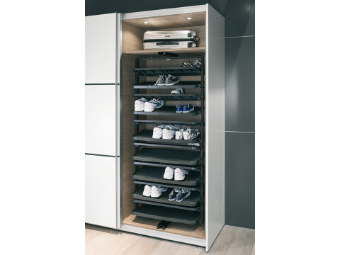 Shoe Rack PO Rotate/Ext for Tall Cab