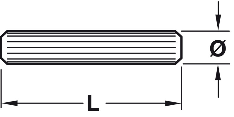 BP Beechwood Dowel FSC D6x25mm