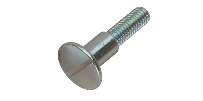 M6 Shoulder Screw, with Shank and Screwdriver Slot