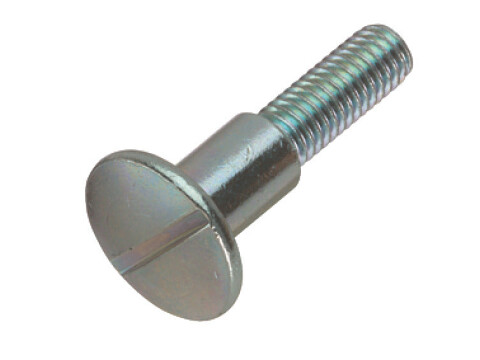 M6 Shoulder Screw, with Shank and Screwdriver Slot