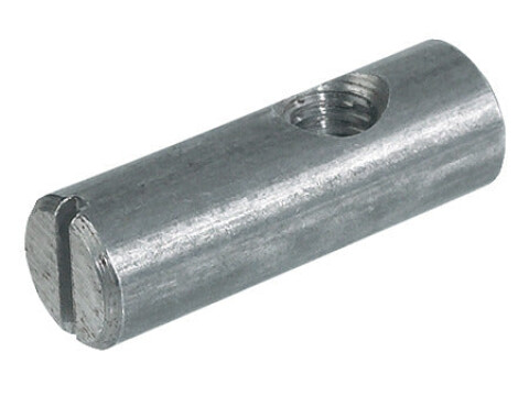 Cross Dowel, with M6 Off-Centre Thread, Eccentric