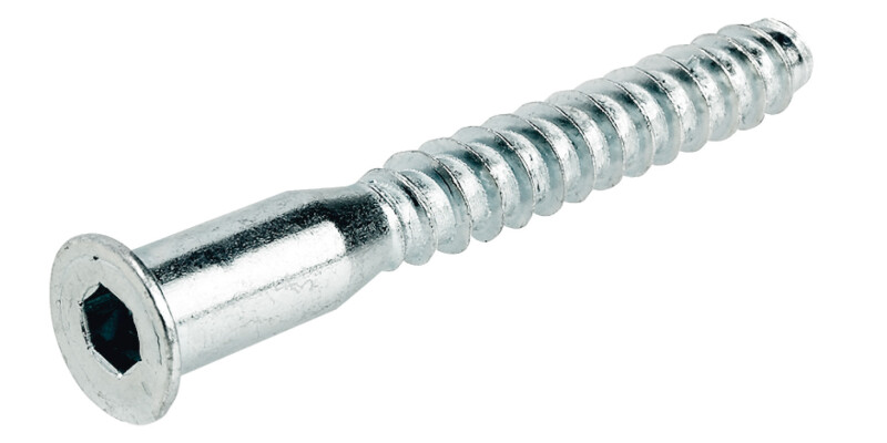 Confirmat Scr D10x70mm D5.0mm SW4 St Glv