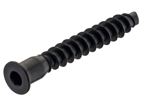 One-Piece Connector, with &Oslash; 10 mm Head, for 5 mm Drill Hole, Confirmat
