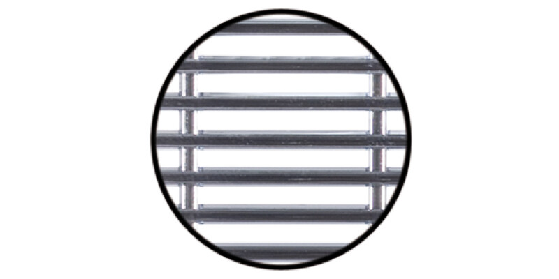 Vent Grille RM 170x42mm Pl Chrome