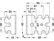 Universal Bracket Varianta 32 St Galv