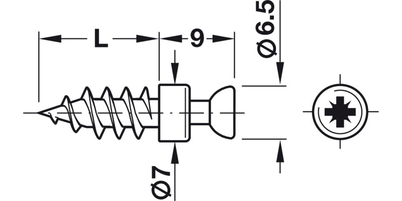 Rafix Connect Bolt M20x 5/12mm St Galv