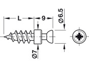 Rafix Connect Bolt M20x 5/12mm St Galv