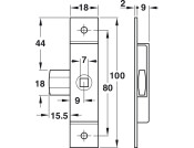 Startec Budget Lock - Lock Rim/Mortice
