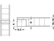 Rafix 20 TAB House w Ridge 16mm Pl Brown