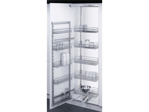 Swing Out Pantry Unit, Complete Set, Full Extension, Unhanded system, Vauth Sage