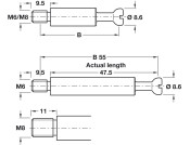 Maxifix ConnBolt M6x35mm SZP