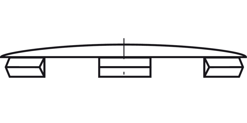 Maxifix Cover Cap D39mm Pl White 9010