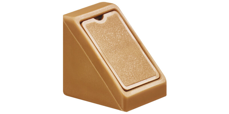 Mini Corner Connector 21x18mm Beige