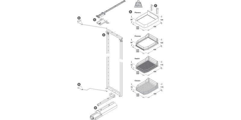 VS TalGateN Pan 400/1900-2140 5xCls Chr