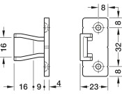 Keku Push Fit Fasten AS Set Hosp/Var Blk