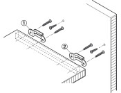 Modular Plate Push Fit 58x13mm St Burn