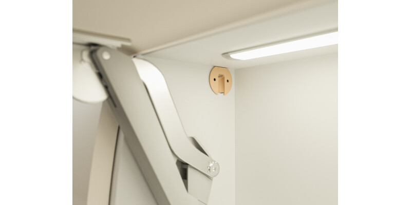 Connecting Fitting Recessed Pl Beige