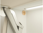 Connecting Fitting Recessed Pl Beige