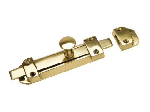 Bolt Knob Slide/Surface 115mm Brs SN