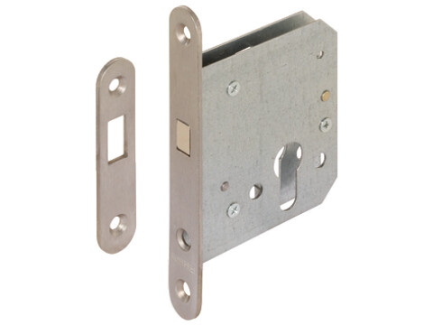 Mortice Cyl Sliding Dr Lock 55/85mm SSS