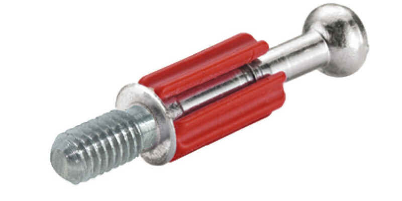 Minifix S200 Con Bolt M6/34mm St Bright