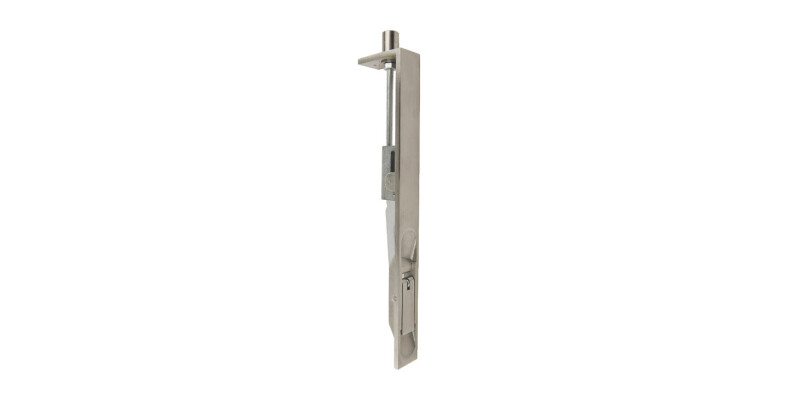 Flush Bolt, Lever Action, Width 20 mm, Stainless Steel