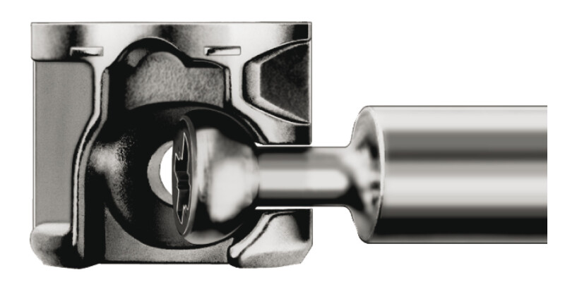 Minifix 15 Housing 18mm wo Rim Bright