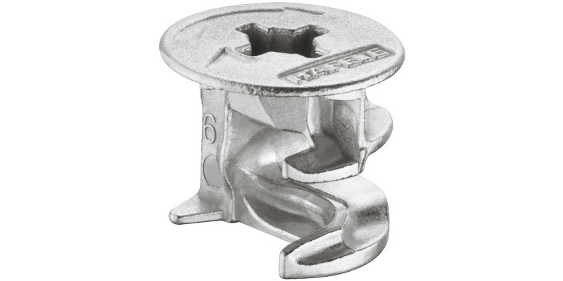 Minifix 15 Housing 12mm w Rim NP