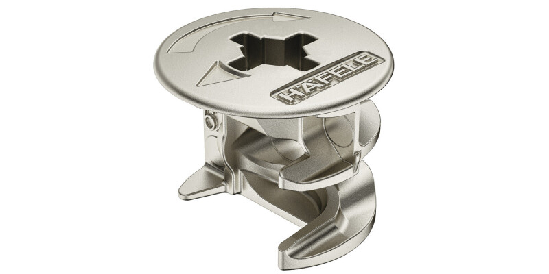 Minifix 15 Housing 12mm w Rim NP