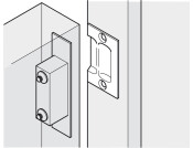 Mortice Adj Roller Catch 25mm SSS